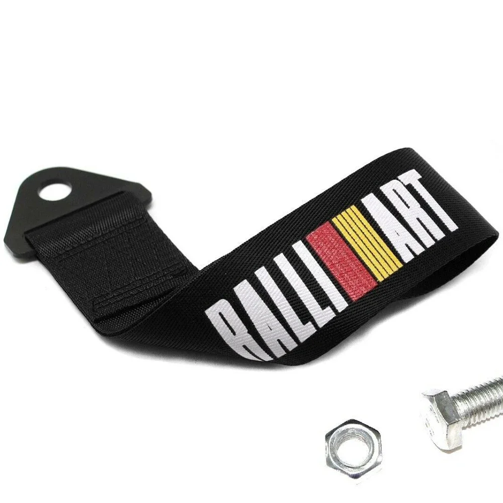 JDM styling Racing Car Ropes Hook Towing Tow Strap For Honda TOYOTA Mitsubishi etc. car towing strap
