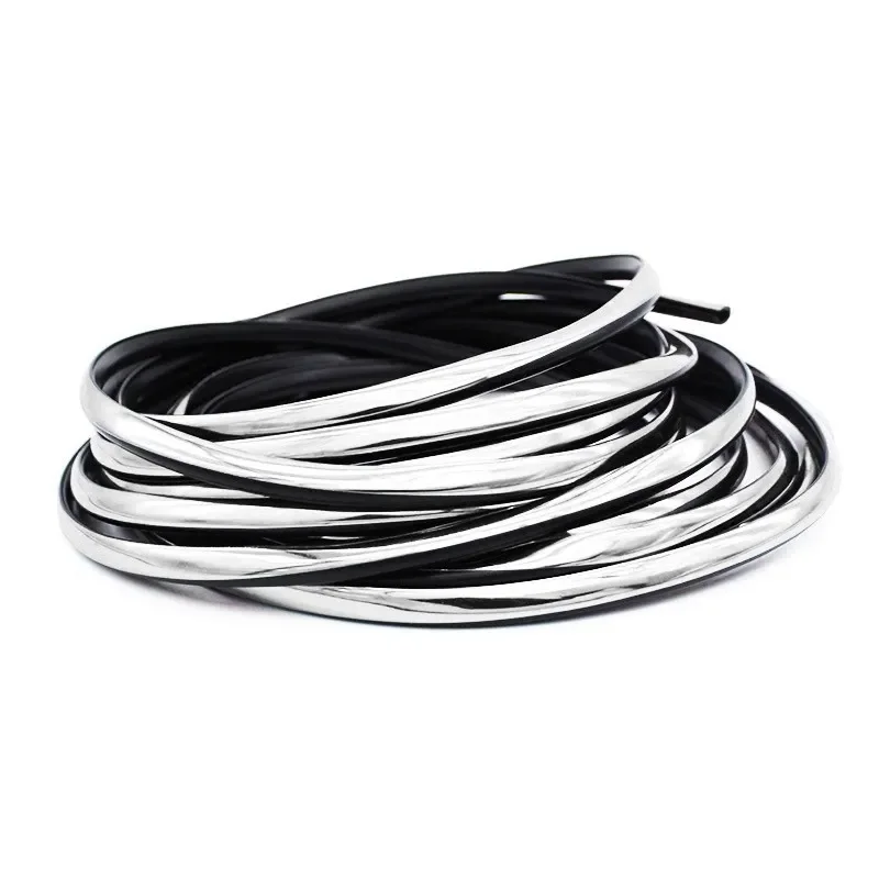 Universal 5 M Creative Modification Automobile Door Body Anti-collision Strip Safety Protection Decorative Rubber Strip Parts