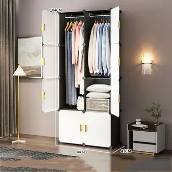 Nordic Vestiti Guardaroba Armadio Divisori Organizzatore Camera da letto Armadio in plastica Display Divisorio di stoccaggio Muebles Mobili da salotto 1