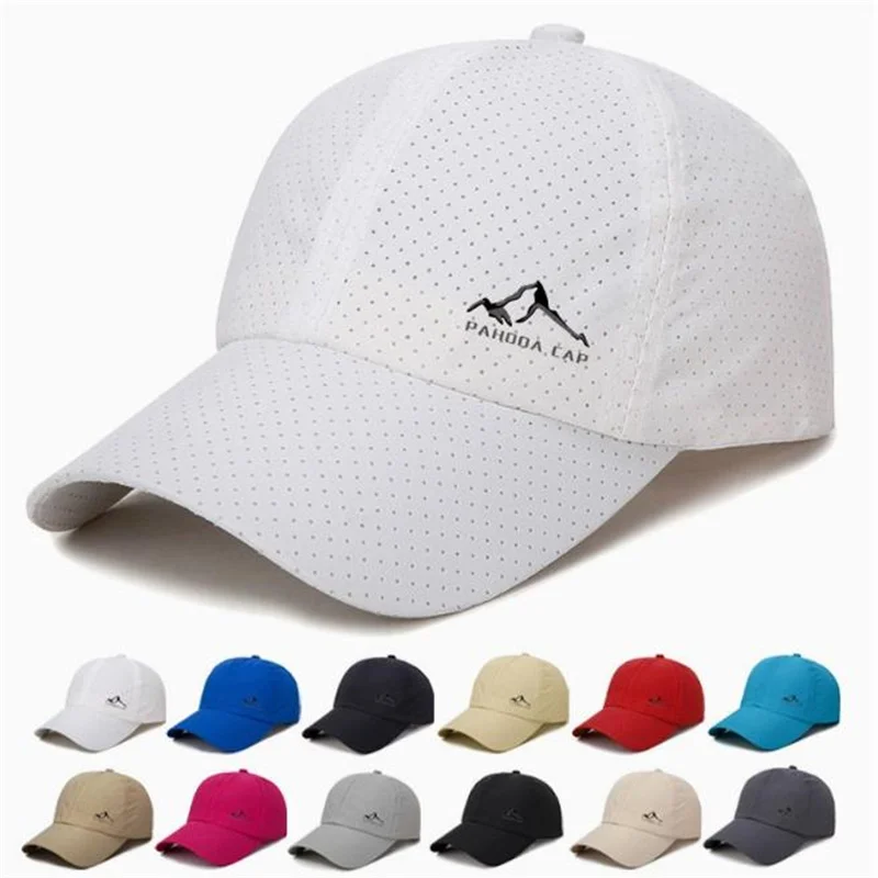 Yoga Baseball Hats Unisex Lightweight Ventilated Mesh Baseball Cap Sun Shield for Women & Men One Size Fits