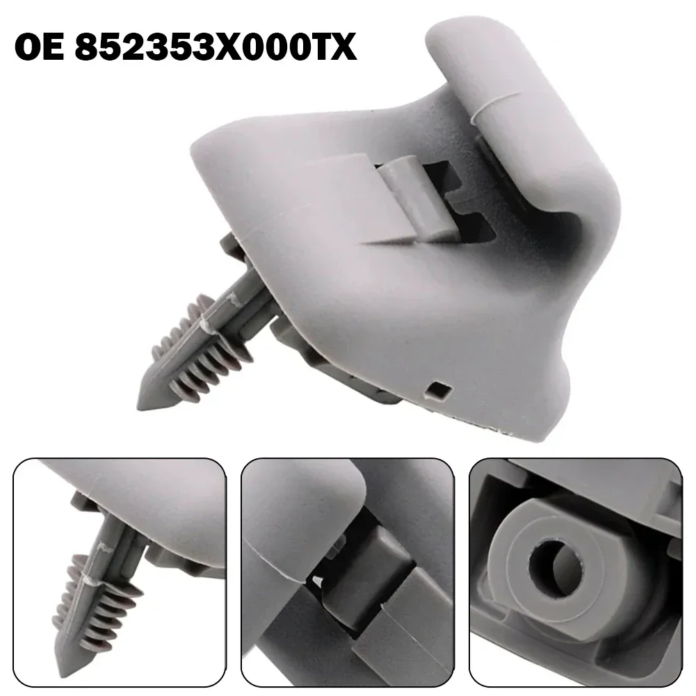 Car Sunshade Windshield Sunshade Sun Visor Retainer Clip 2/1pcs For Hyundai Elantra MD Veloster ACCENT Elantra 852353X000TX