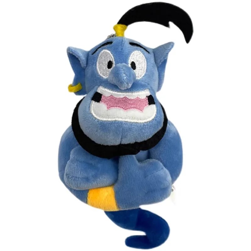 

17cm Disney Aladdin Wonderful Lamp Doll Cute Plush Doll Backpack Keychain Hobby Collectible Gift