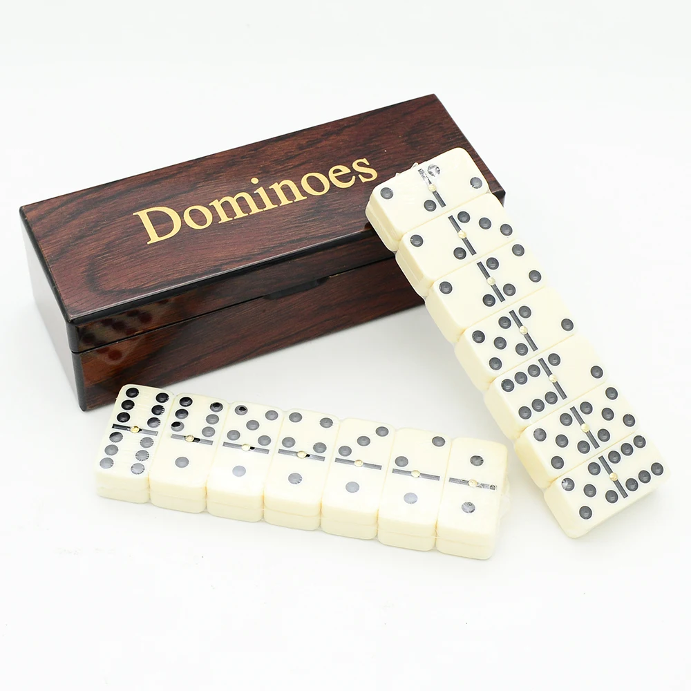 28 Pezzi/Set Di Domino, Giochi Da Tavolo Giochi Da Tavolo Da Viaggio, Scacchi Per Bambini, Giochi Per Feste Multiplayer, Giochi Di Mahjong Domino Quad