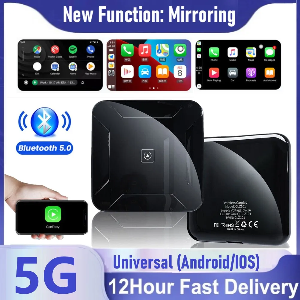 2023 New CarPlay Ai Box For Android Iphone Wireless Car Play Android Auto  Adapter 5G LTE SIM Wifi Connect Streaming Box TV - AliExpress