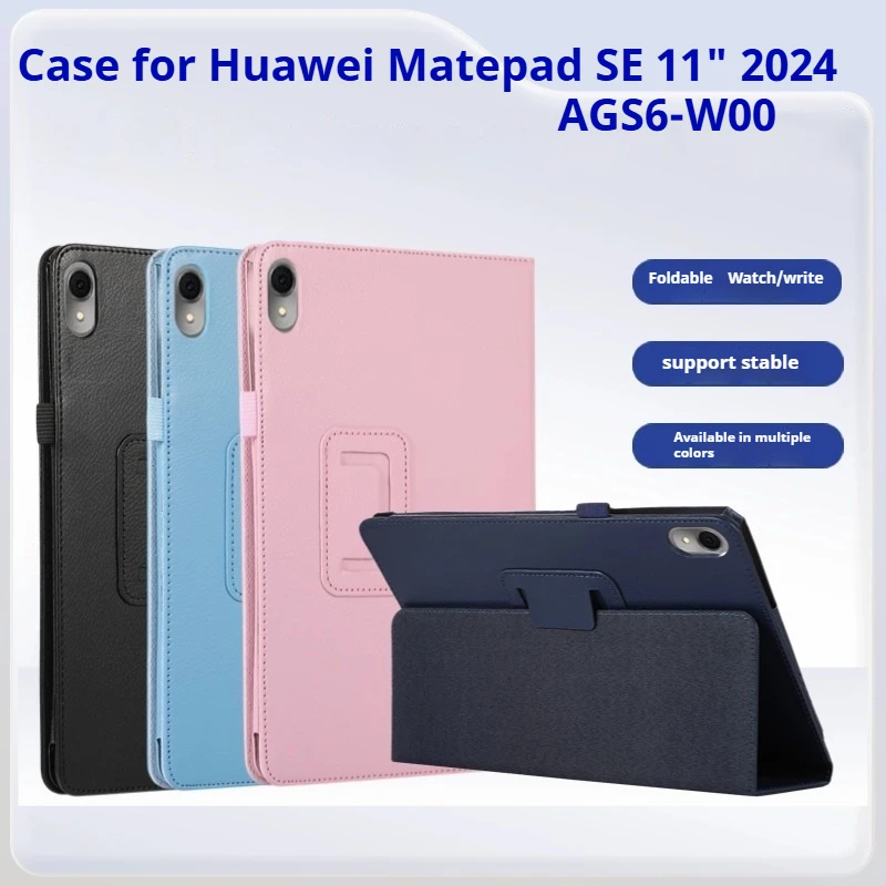 Premium PU Leather Flip Case for Tablet - Stand Function and Sleek Design