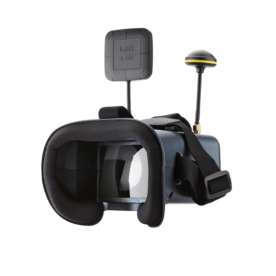 5.8G 40CH Receiver 4.3 Inch FPV Goggles with DVR Auto-searching Built in Battery