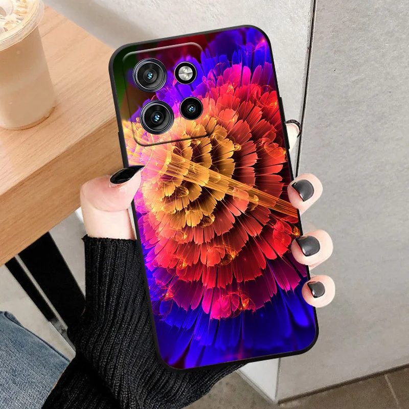 Luxury Shockproof Silicone Phone Case with Painted Design - Premium Back Cover