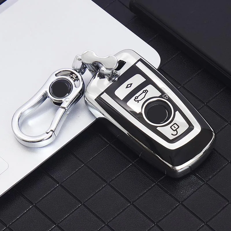 Cover custodia chiave auto TPU per BMW F31 F10 F11 F30 F18 E46 118i 320i 1 3 5 7 serie X3 F25 X4 M3 M5 2022 accessori portachiavi Shell - S1099c8528abc4c7fbdb40e3f4ae7986b5