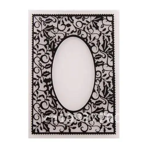 

DIY Plastic Frame Embossing Folders for Paper Craft/Card Making Decoration Supplies