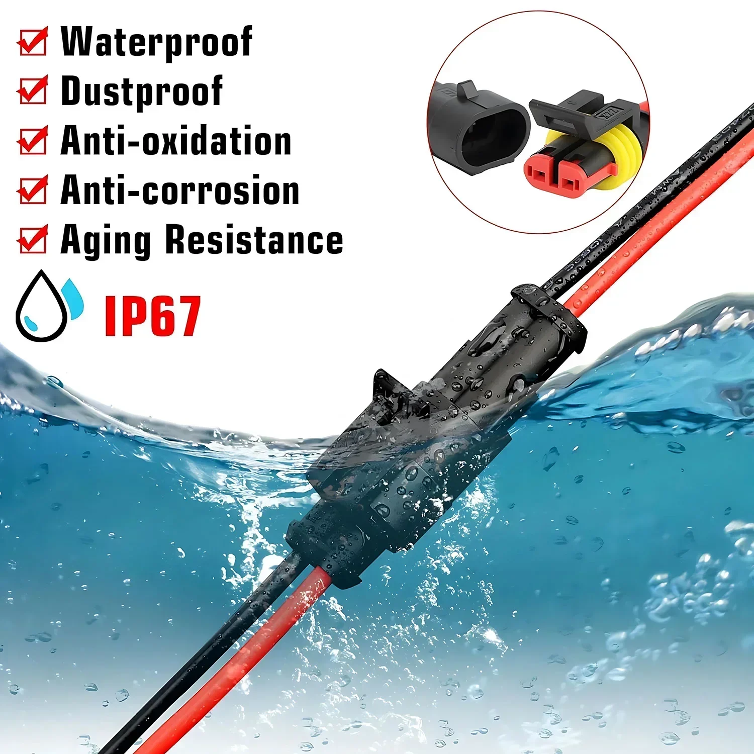 Waterproof Wire Connectors Automotive Marine