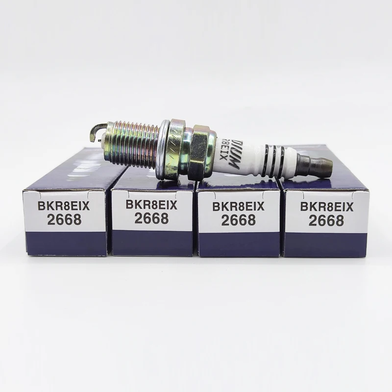 4pcs Bkr8eix2668 Iridium Spark Plug For Audi Tiguan Jetta Volkswagen