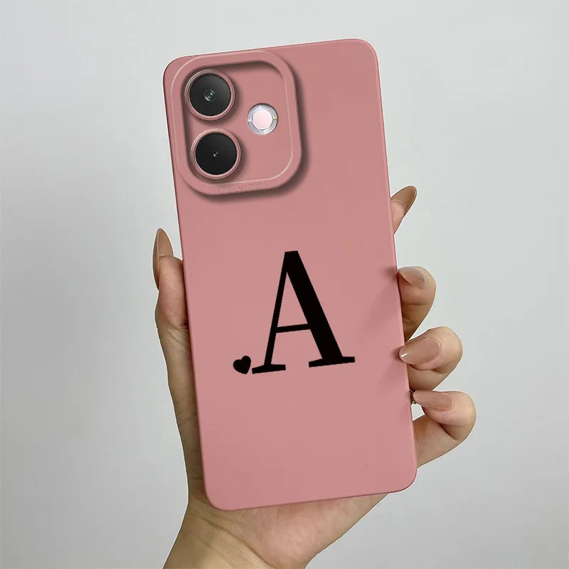 Luxury Letters Soft Slim Silicone Anti-Drop Protective Phone Case