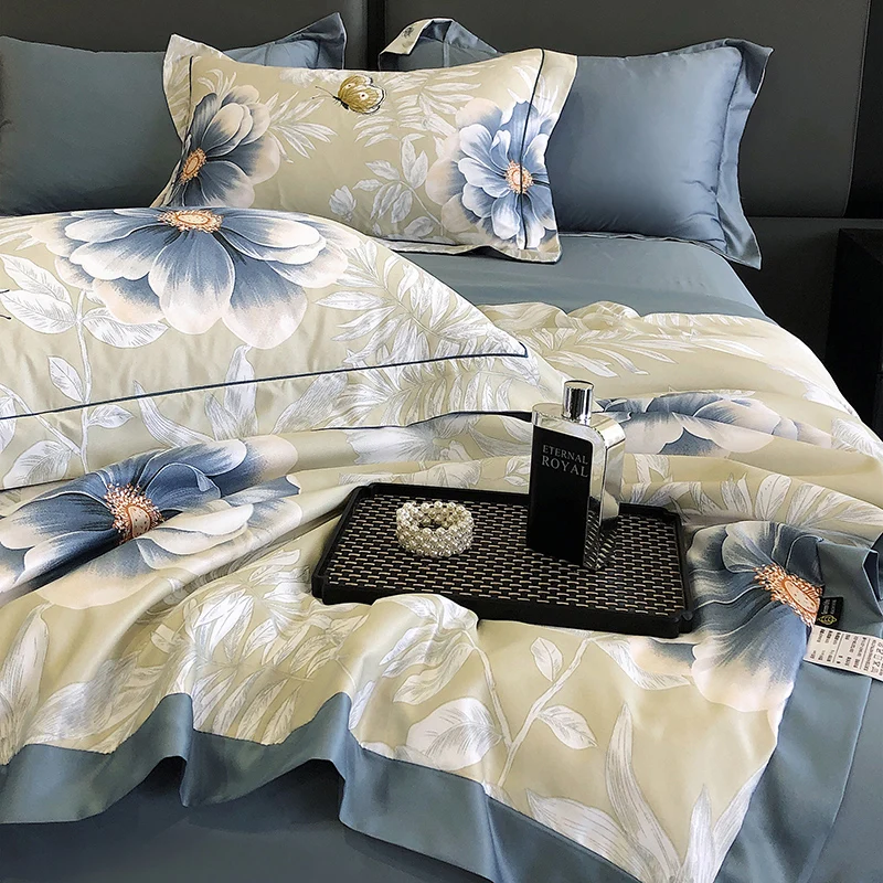 Summer Quilt Bed Comforter Ice Silk Double Bed