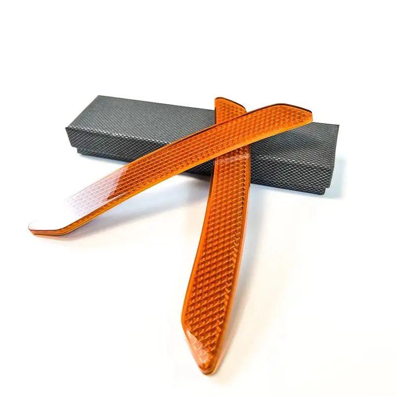 Car Reflective Sticker 2pcs Car Door Stickers Decal Warning Reflective Tape Strips 3 Colors Safety Mark Auto Reflector Stickers