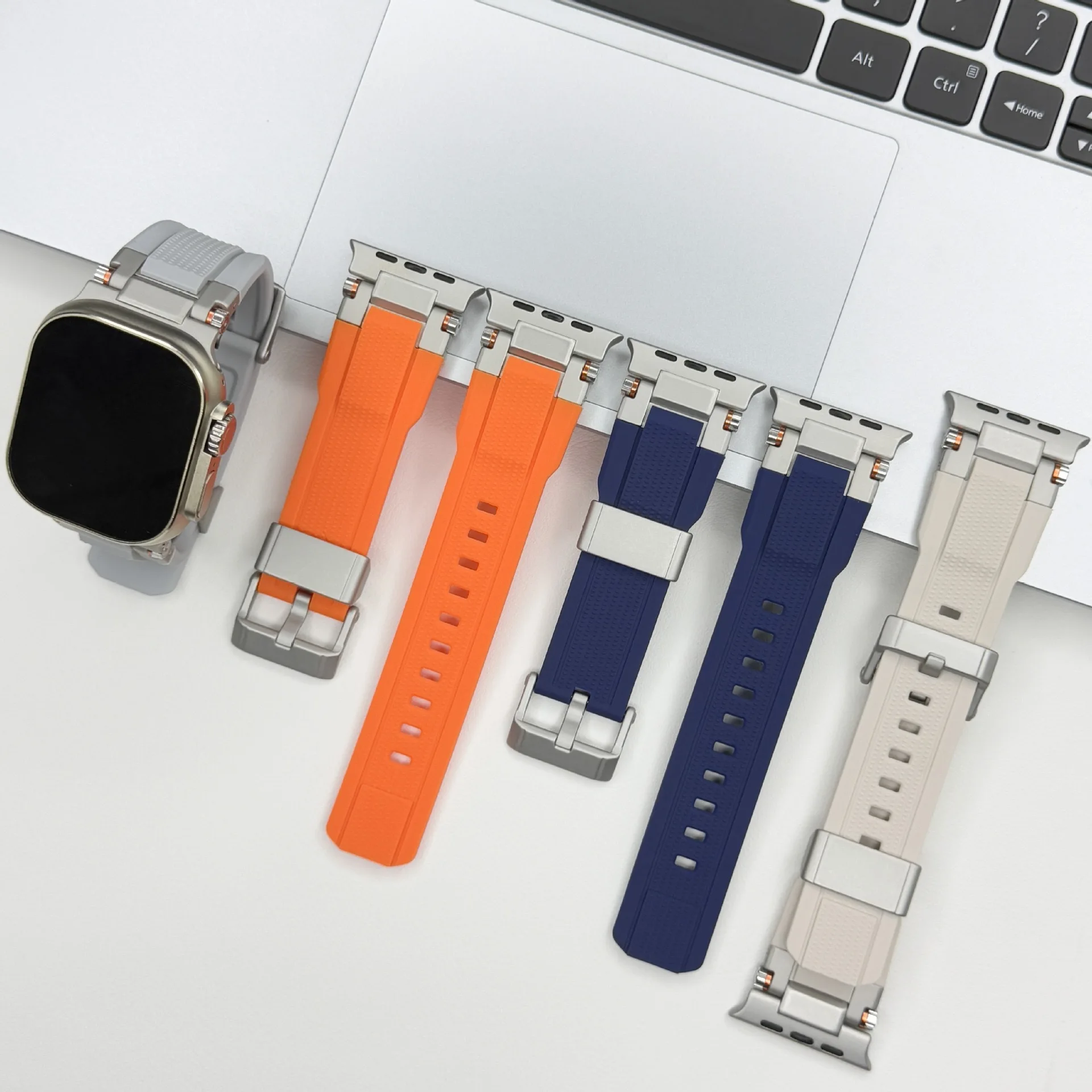 Ultimate Rugged Strap for Apple Watch - Durable Sport Bands Bracelet
