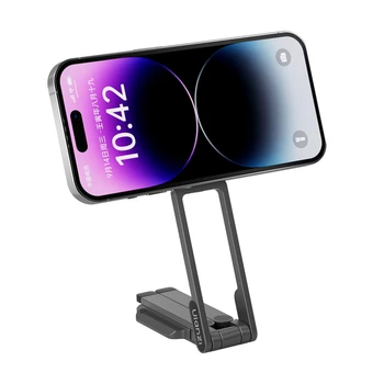 Ulanzi MA38 MagLock Phone Stand with Arca-Swiss Mount for Smartphone Handheld Tripod Snap Mode with Hidden Hook for Slopes Wall
