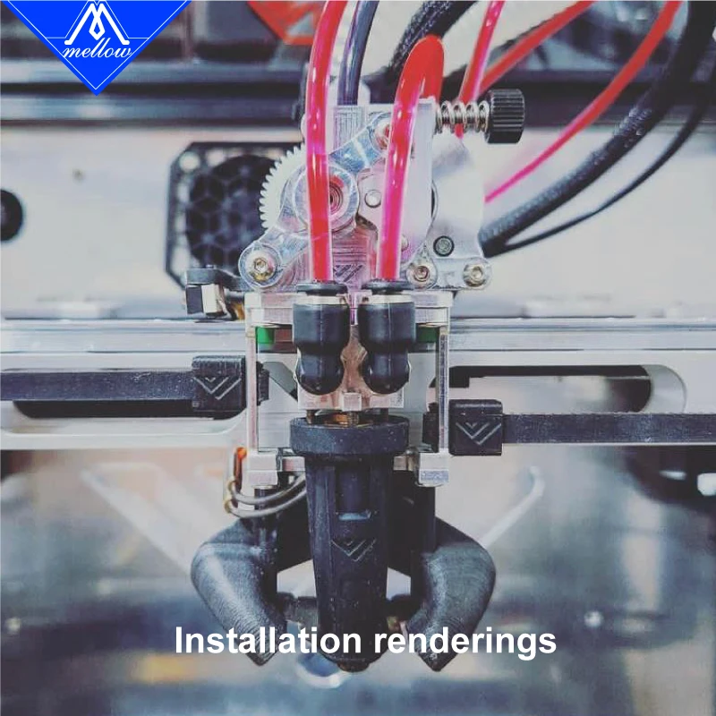 Cnc Suave-toda a Extrusora de Metal Vz-hender-low wc 8t Motor 10t um Eixo Engrenagem do Redemoinho para Voron 330 Vz235 Impressora 3d - Imagem 2