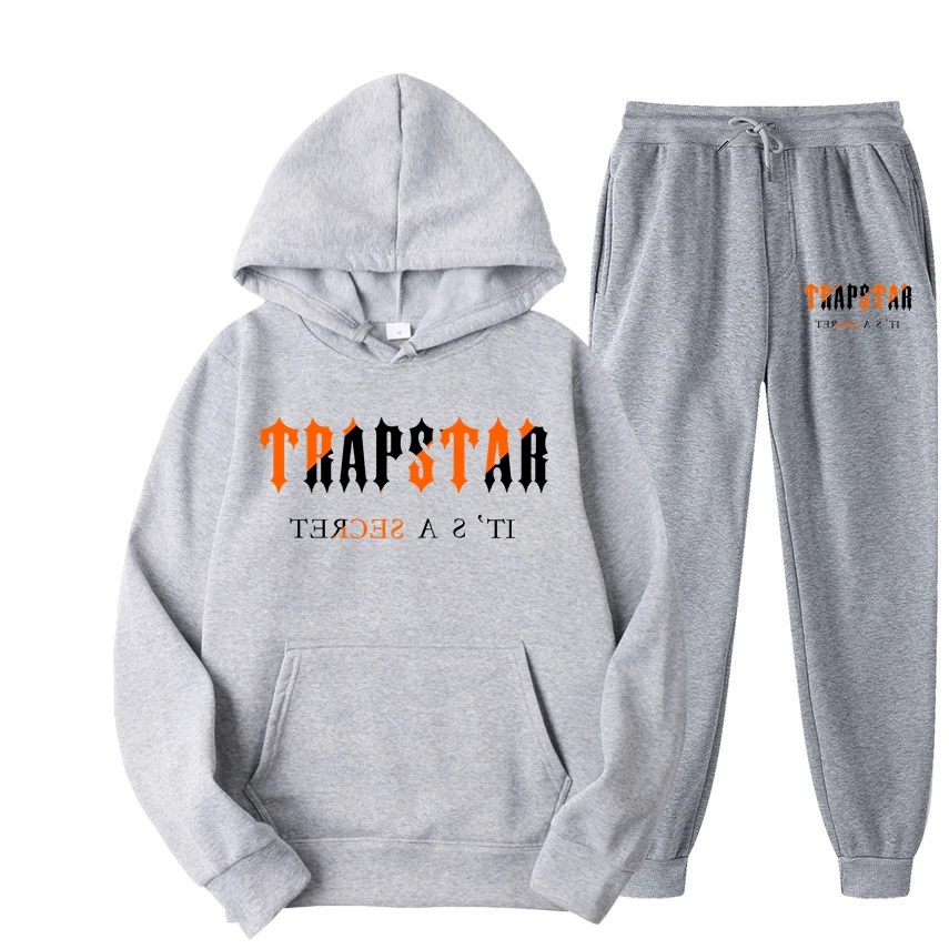 Autumn/Winter Brand Trapstar Tracksuit Men's Hoodie Sports Sets Fashion ...