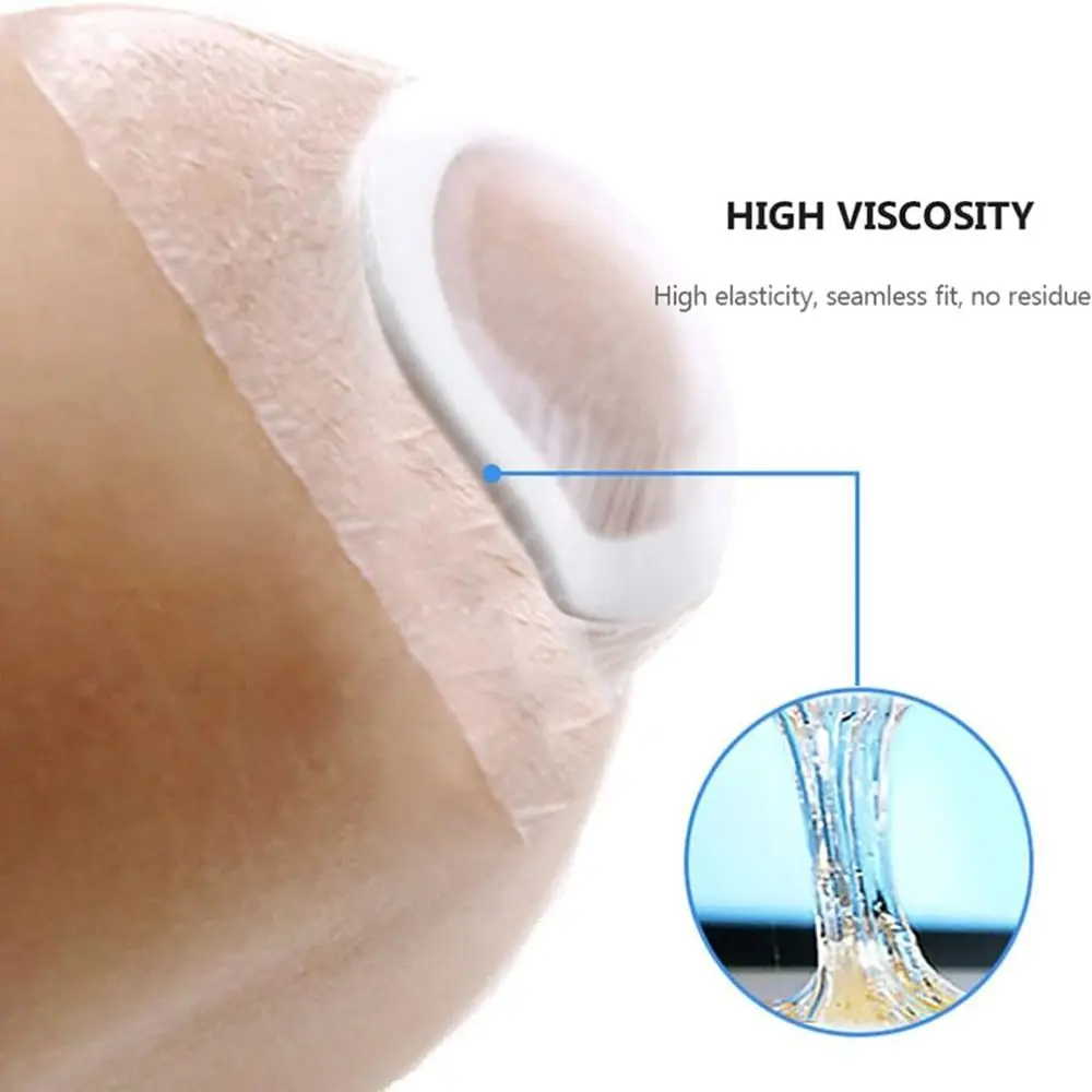 Replacement Disposable Castor Oil Pack Self-Adhesive Seepage Resistant Castor Oil Wraps Universal Belly Button Protectors
