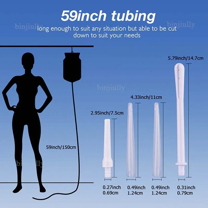 Insulated bag type enema flusher enema bag flush intestinal flush cooler coffee