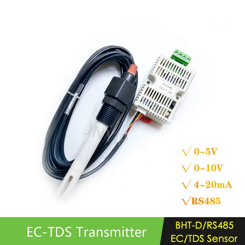 

EC Transmitter TDS Sensor Module Conductivity 4-20 MA Analog Voltage RS485