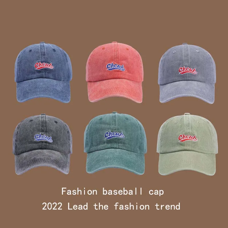

2022New Summer Fashion Personality Letter Embroidery Man Woman Motion Beach Outdoors Breathable Adjustable Hip Hop Baseball Cap