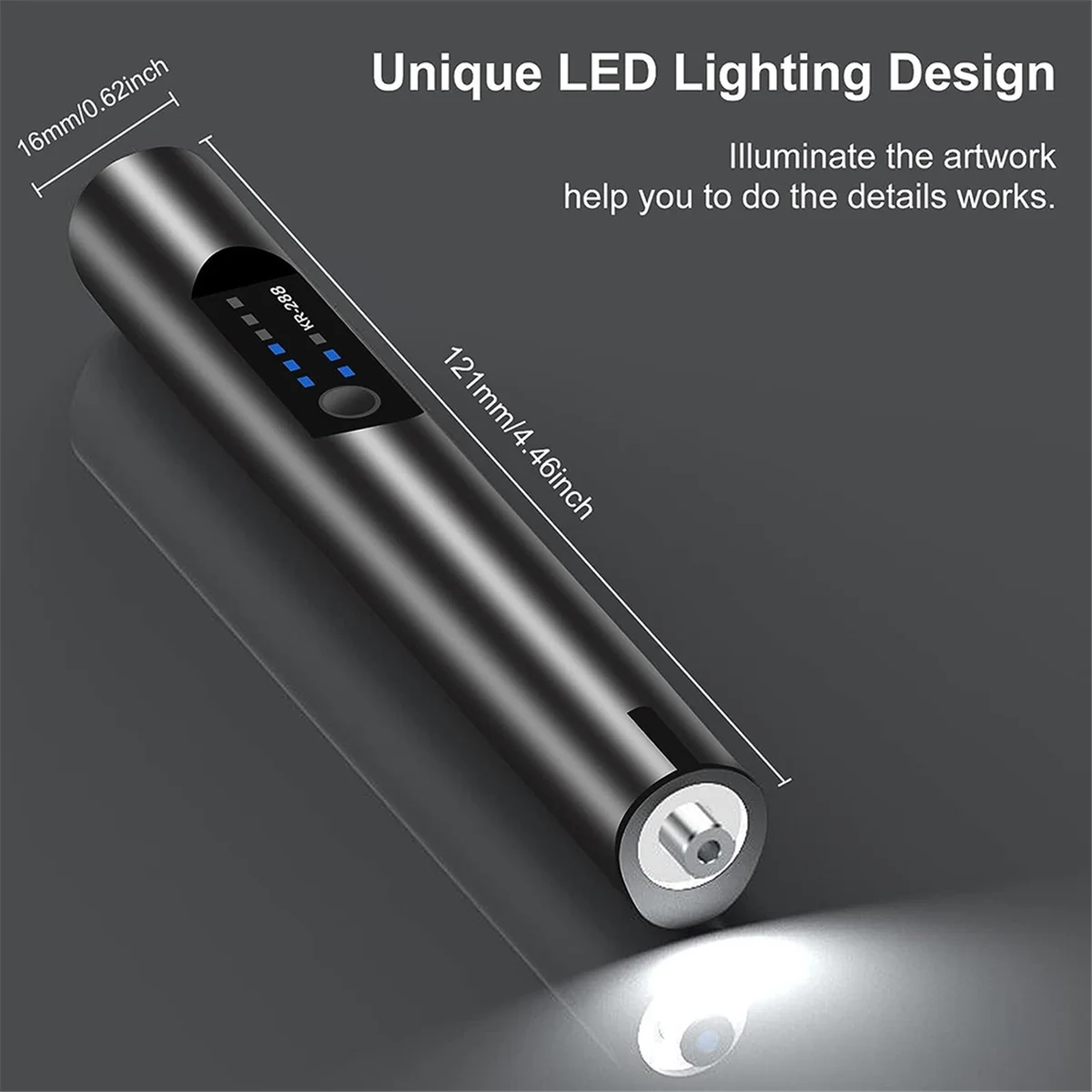 Electric Engraving Pen with 35Bits, USB Rechargeable Cordless Engraving Machine,DIY Rotary Engraver for Wood Glass Stone