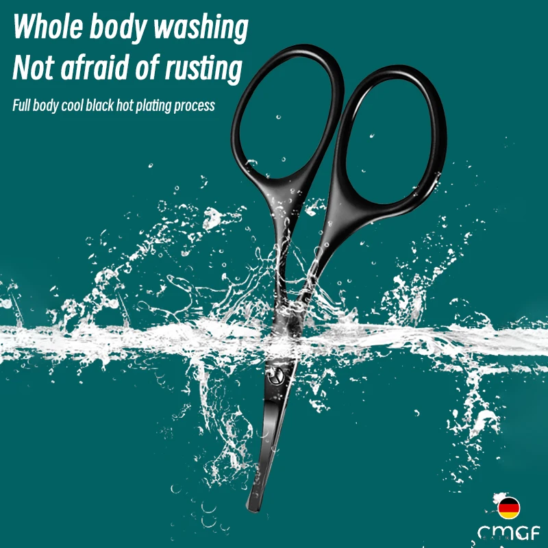 Round Head Small Scissors Nose Hair Trimmer for Men's Manual Special Nose Hole Trimming, Shaving Scissors Divine Tool 5