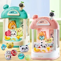Mini Claw Machine Arcade Claw Game Machine Toy with Music Mini Vending Machine Toy Crane Machines Toy Gifts for Girls and Boys 2