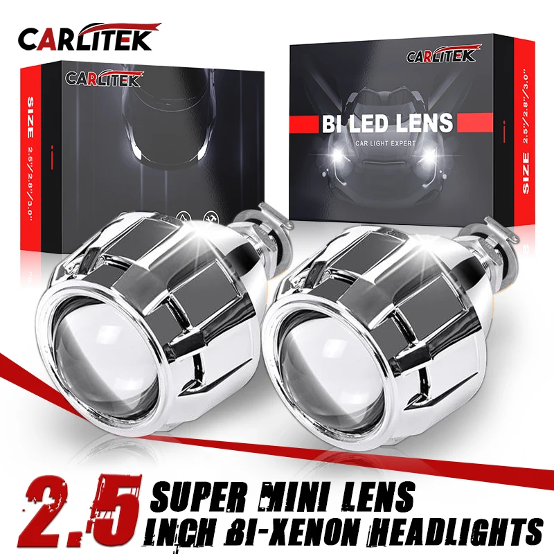 Angel Eyes 2,5 Zoll Bi-Xenon Projektor-Linsen Set – Für Auto & Motorrad, H1 Sockel, Schwarz LHD (2 Stk.) Angel Eyes 2,5 Zoll Bi-Xenon Projektor-Linsen Set – Für Auto & Motorrad, H1 Sockel, Schwarz LHD (2 Stk.)