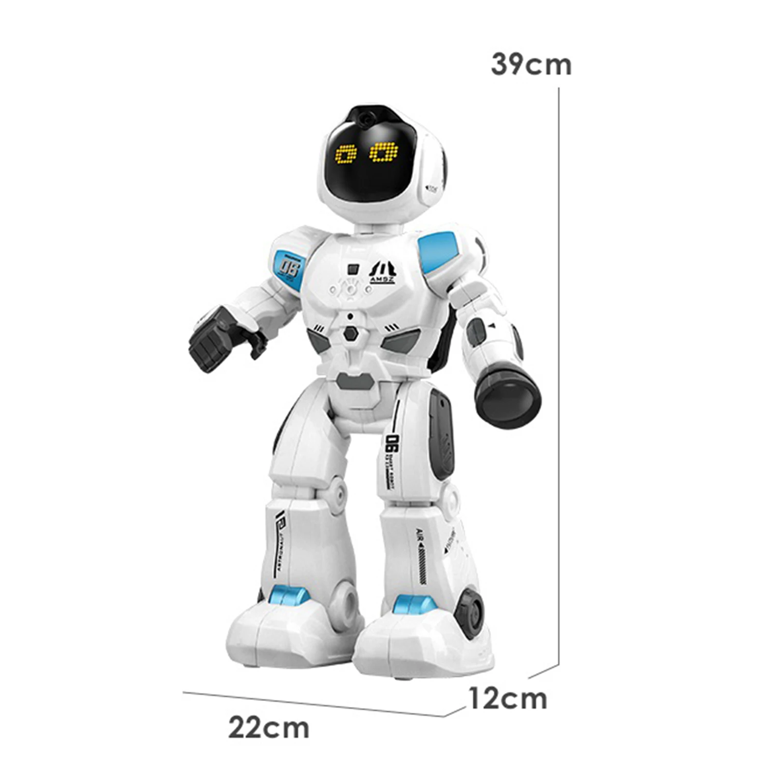 RC Robot Gesture Sensing Programmable App Control Interactive Remote Control Robot Dancing Singing Robotic Toys for Kids 6 RC Robot Gesture Sensing Programmable App Control Interactive Remote Control Robot Dancing Singing Robotic Toys for Kids 6