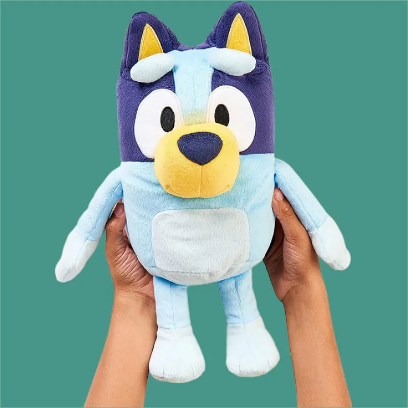 

Новинка, говорящая плюшевая собака бинго семейства Bluey, искусственная голубая аниме-фигурка, милые животные, поющая собака, кукла, рождественские подарки для детей