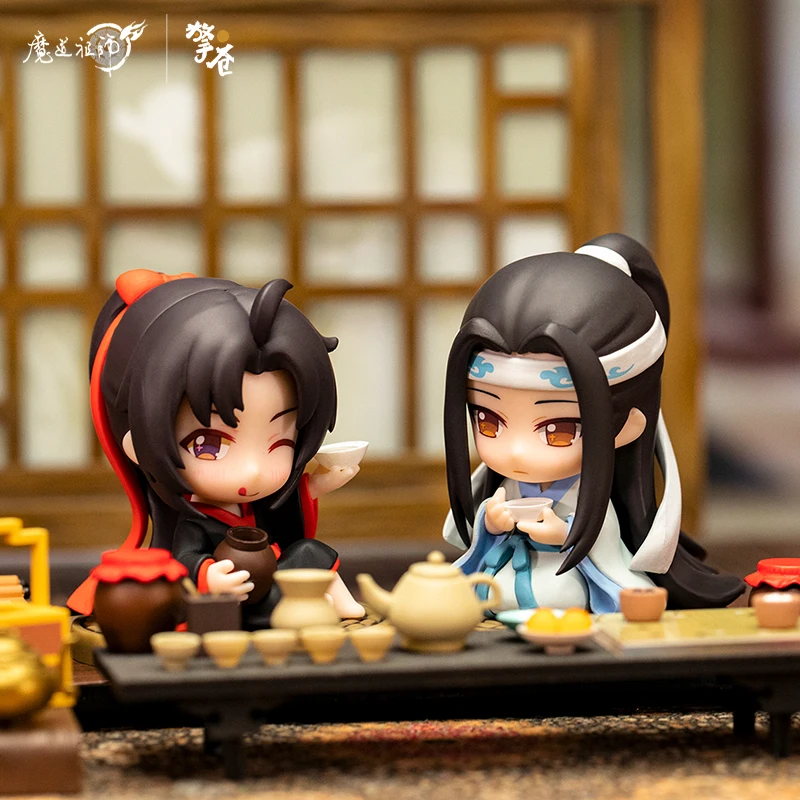 

Mo Dao Zu Shi Wei Wuxian Lan Wangji Spring Drinking New Cui Q Edition Hand Made Authentic Anime Peripheral Decoration Doll Toys