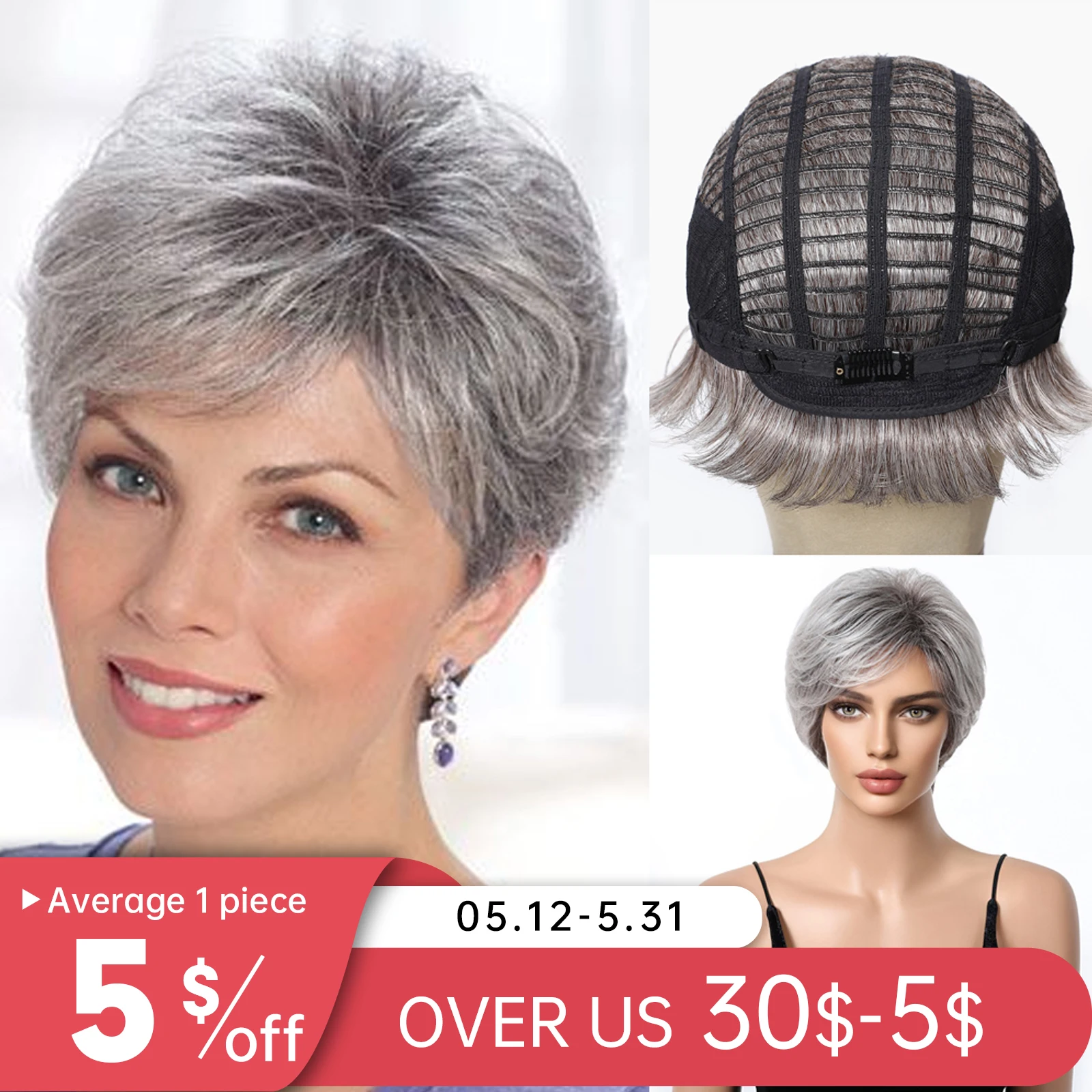 silver-grey-human-hair-blend-wig-for-women-short-pixie-cut-synthetic-wigs-with-bangs-natural-layered-blend-hair-for-daily-party