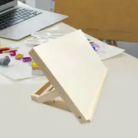 Foldable Tabletop Easel Lightweight Portable Wood Drawing Easel Art Supply Adjustable Sketching Painting Board Students Artist 1
