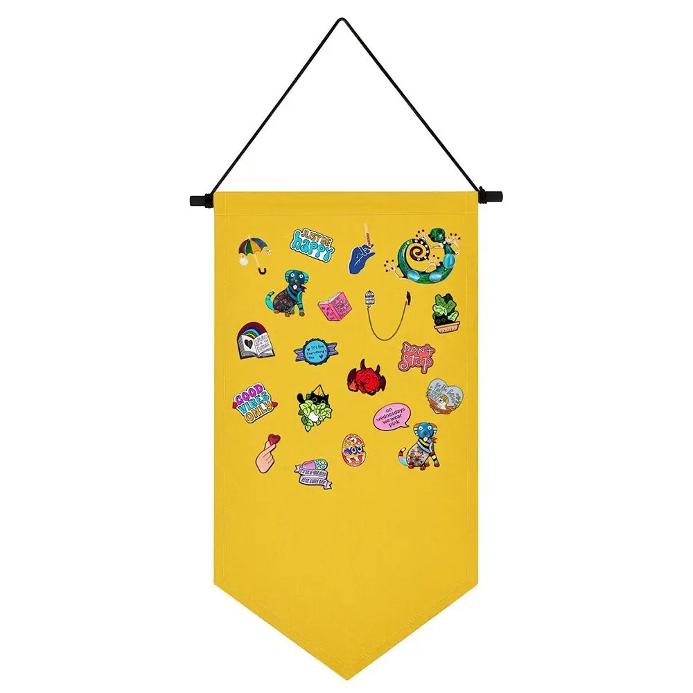 Wall Hanging Pin Display Board for Badge Collection