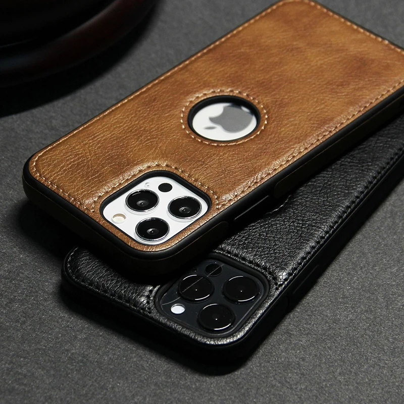 Premium PU Leather Smartphone Protective Case Cover