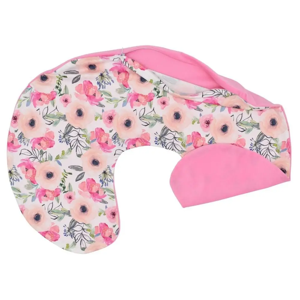 Stretchy Baby Nursing Pillow Cover Skin-friendly Replaceable Nursing Pillowcase Breathable U-Shaped 4
