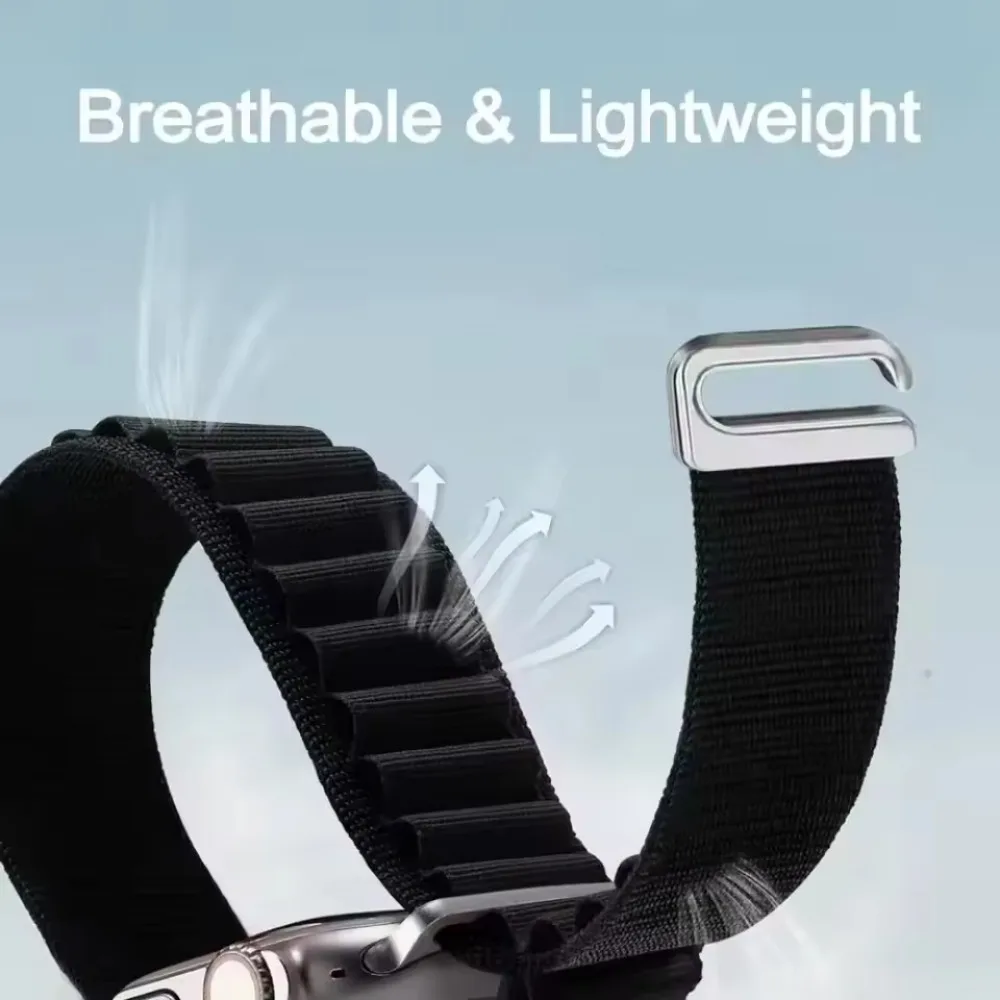 Breathable Alpine Nylon Loop Strap – 20mm/22mm