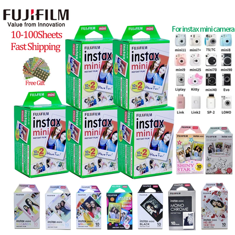 Cartuchos Fujifilm Instax Mini 9 - Bolsas Y Carcasas Para Cámara -  AliExpress