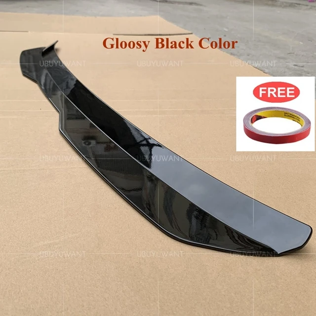 Achterspoiler Voor SEAT Leon 5F Voor Cupra Voor FR Mk3 MK3.5 2 Stuks Autoruit Trim Lip Spoiler Dakvleugel Zijrand Staartflap Verticale Achterspoiler Achterspoilervleugel