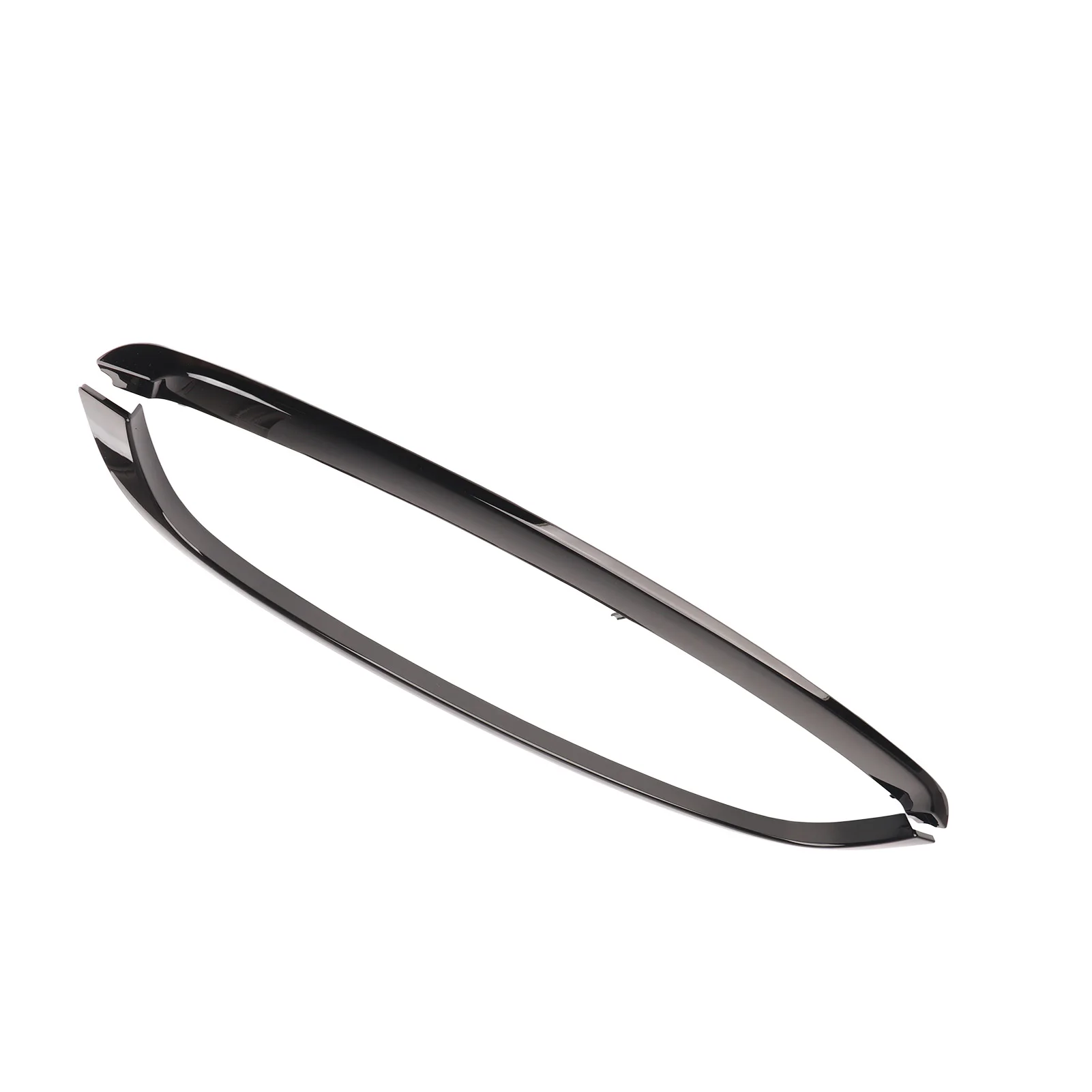 글로스 블랙 프론트 후드 몰딩 그릴 서라운드 커버 트림 키트 R55 R56 R57 R58 R59 표준 센터 범퍼 그릴용