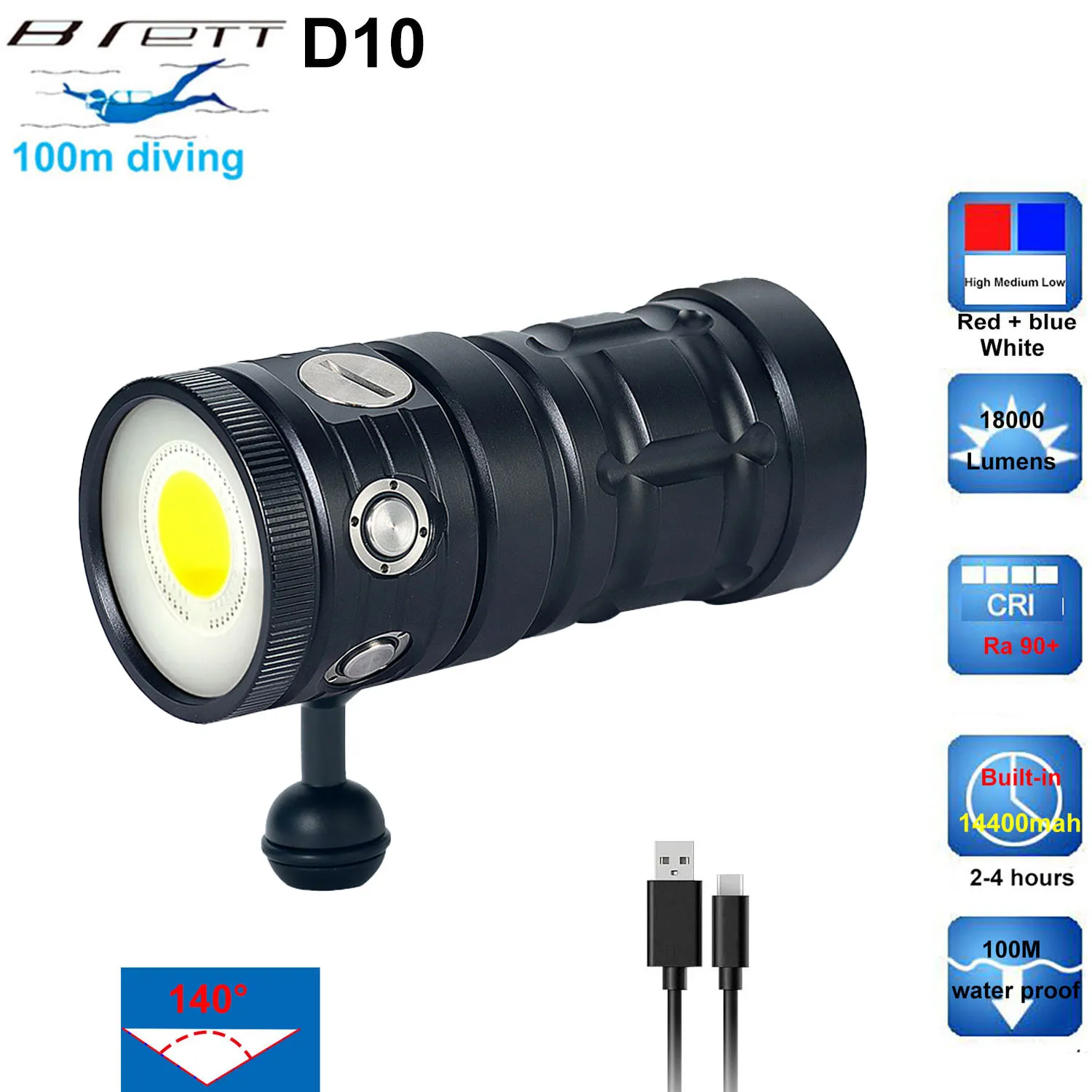 Профессиональсветильник-светодиодный-фонарик-для-дайвинга-18000-люмен-cob-тактический-фонарь-ipx8-водонепроницаемый-светильник-для-видеокамеры-белый-синий-красный-заполняющий-светильник
