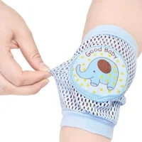 Kids Girl Boy Crawling Elbow Toddlers Baby Knee Pads Safety Mesh Kneepad Protector Leg Warmer Cushion Legging Infants Children 3