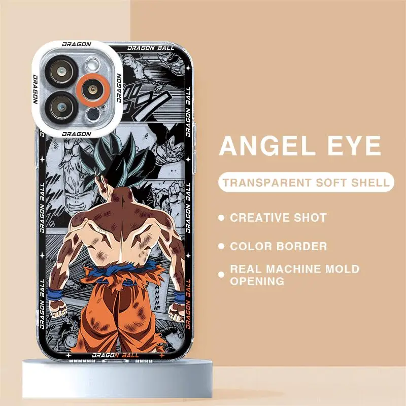 thumbnail image 1 of Funda de teléfono de bolas de dragones para Apple iPhone 15 Pro Max 13 14 Plus 12 Mini 11 Pro XR 8 SE 7 6S XS MAX, cubierta de armadura mate, 1 of 5