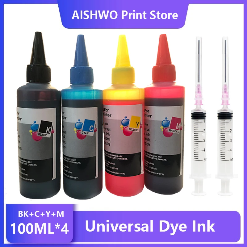 Tinta Tintura Reenchimento Kit para Canon Pg510 Cl511 pg 540 545 445 440 cl 541 546 446 441 xl Impressora Cartucho a Jato de Tinta Tanque 100ml
