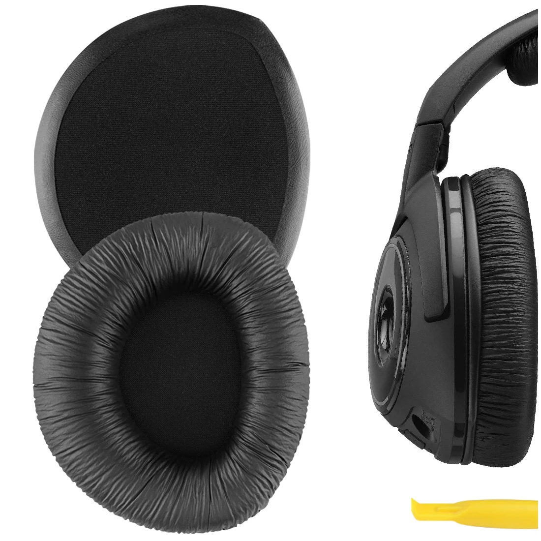 

Geekria Earpads for Sennheiser RS160 HDR160 RS170 HDR170 RS180 Replacement Headphones Leatherette Ear Pads Cover Cushions