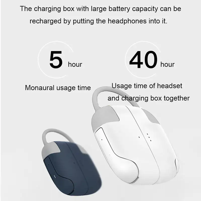 X8 Translation Headphones Portable 138 Languages Instant Translate Smart Voice Translator Wireless Bluetooth Translator Earphone