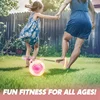 Pjump Ball Ink Ankle Skip Ball With Flashing Lights, Skip It Toy For Kids Indoor & Outdoor 4