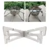 Alcohol Stove Cross Stand Foldable Ultralight Support Stand Stove Shelf Holder Burner Stand Stainless Steel for Picnic Travel 3